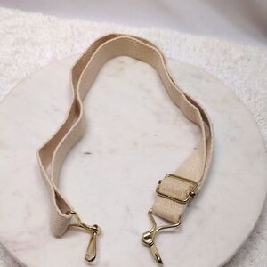 Canvas Beige Shoulder Strap Adjustable 26"-46 1/2" Long x 1 1/4 Wide #Z-19